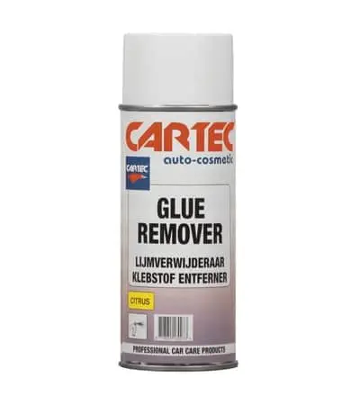 Cartec glue remover