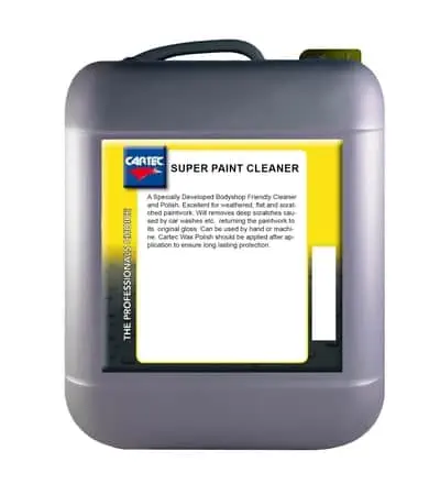 Cartec super paint cleaner